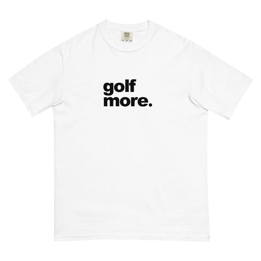 golf more. tee