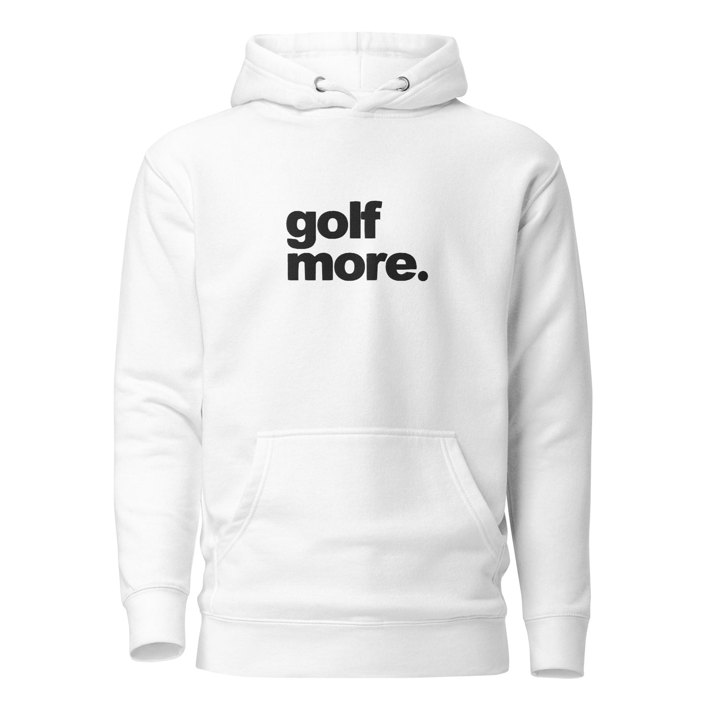 golf more. hoodie